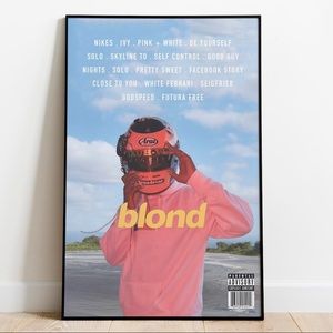 Frank Ocean - Blond Alt. Poster